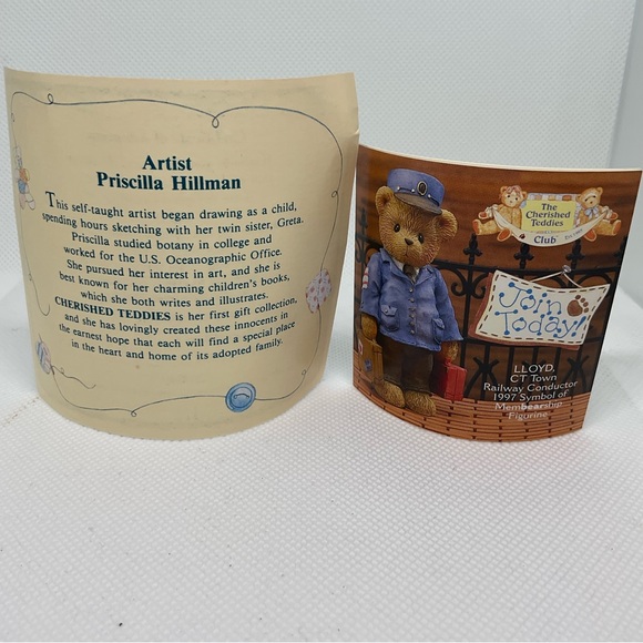 Cherished Teddies Enesco Larry "You're My Shooting Star" Figurine 203440 - Picture 7 of 9